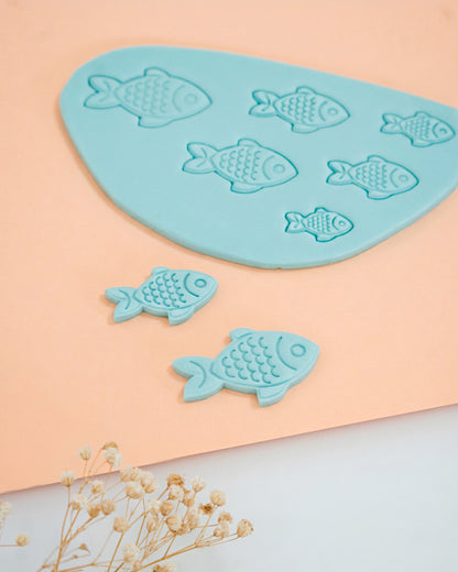 Fish Imprint Clay Cutter – Finished Result