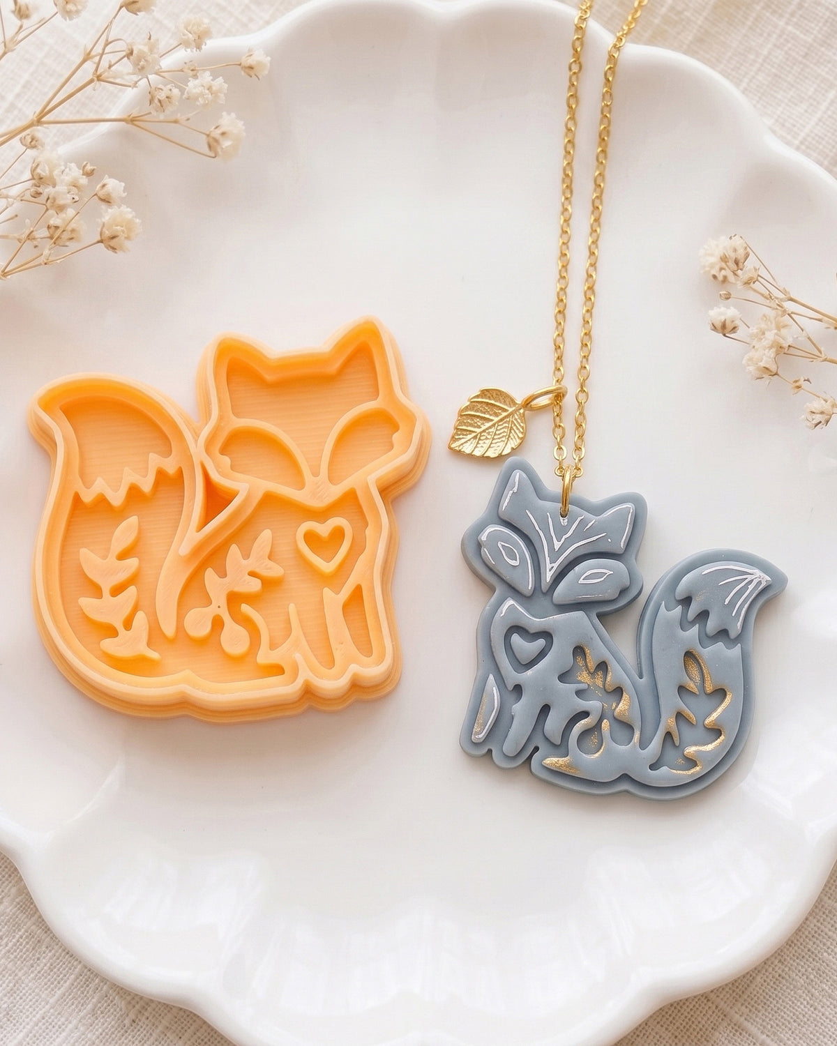 Woodland Fox Imprint Clay Cutter – Hero