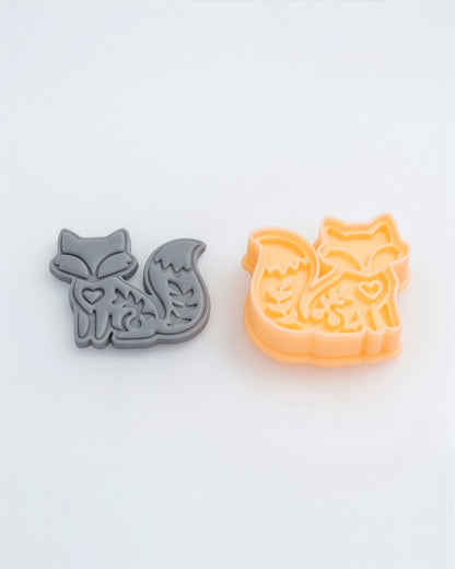 Woodland Fox Imprint Clay Cutter – Cutter to Result
