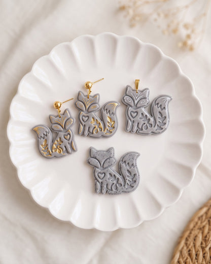 Woodland Fox Imprint Clay Cutter – Collection