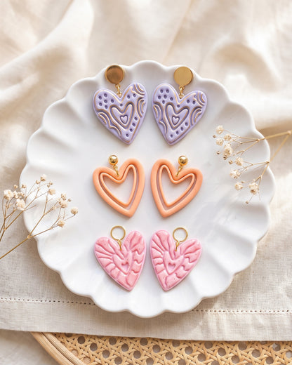 Boho Heart Clay Cutter Set – Lifestyle