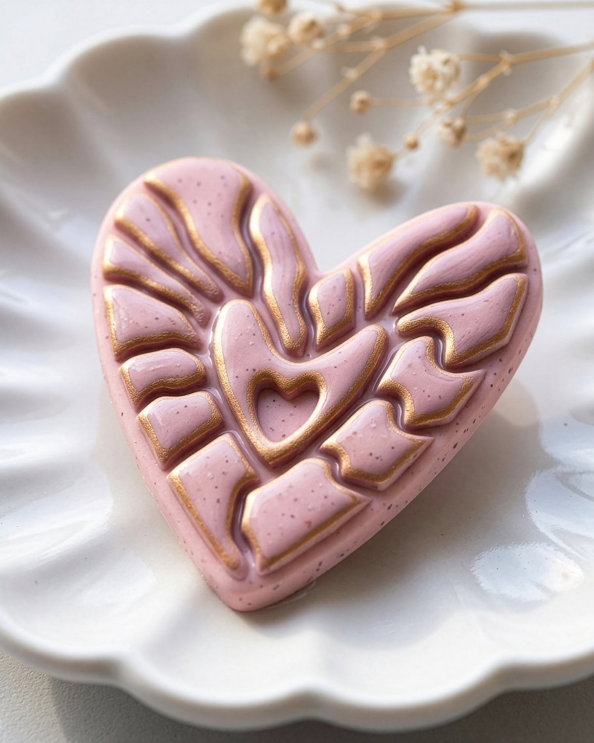 Boho Heart Clay Cutter Set – Detail