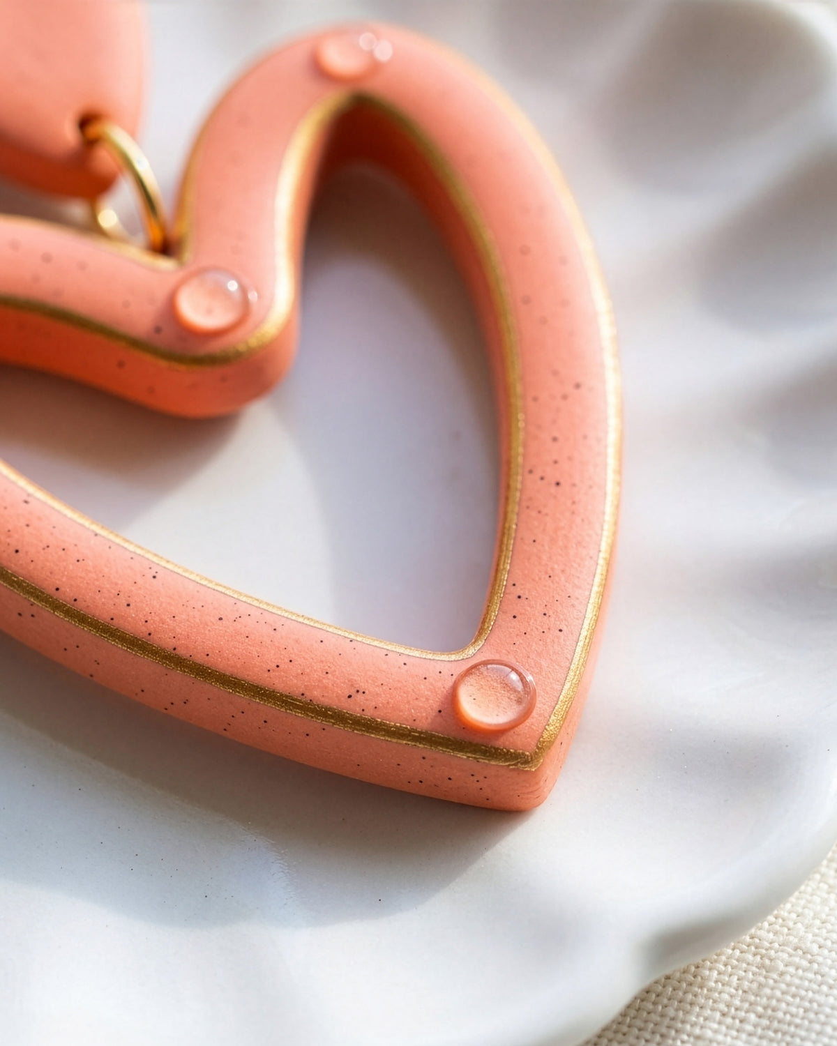 Boho Heart Clay Cutter Set – Detail