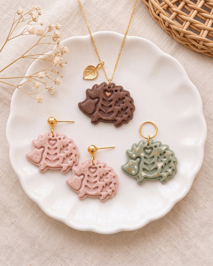Scandi Folk Hedgehog Imprint Clay Cutter – Creative Variations
