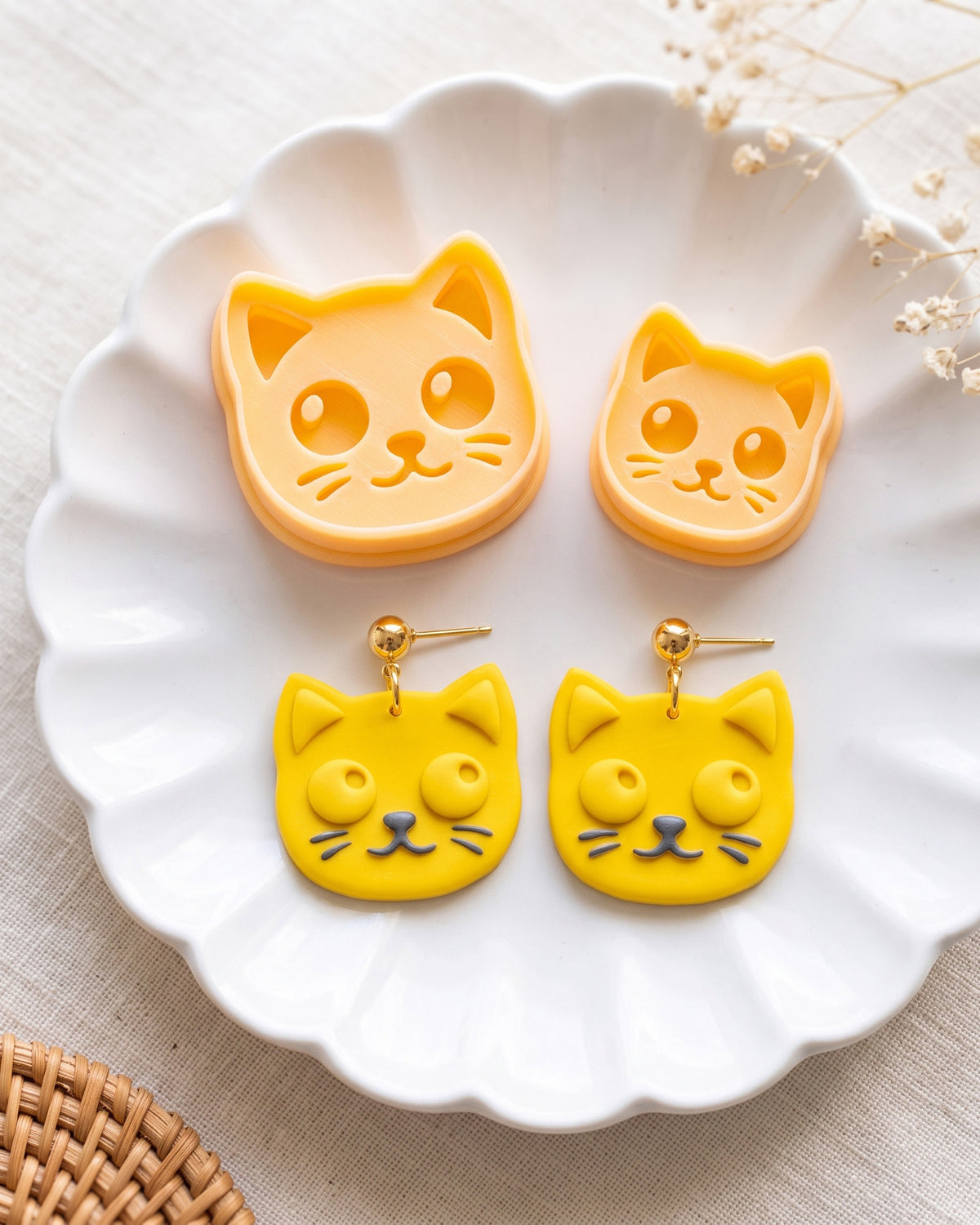 Kitty Face Imprint Clay Cutter – Hero