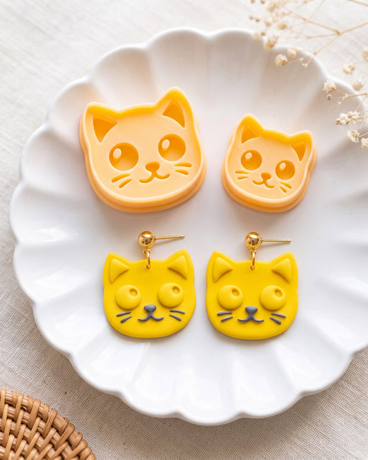 Kitty Face Imprint Clay Cutter – Hero