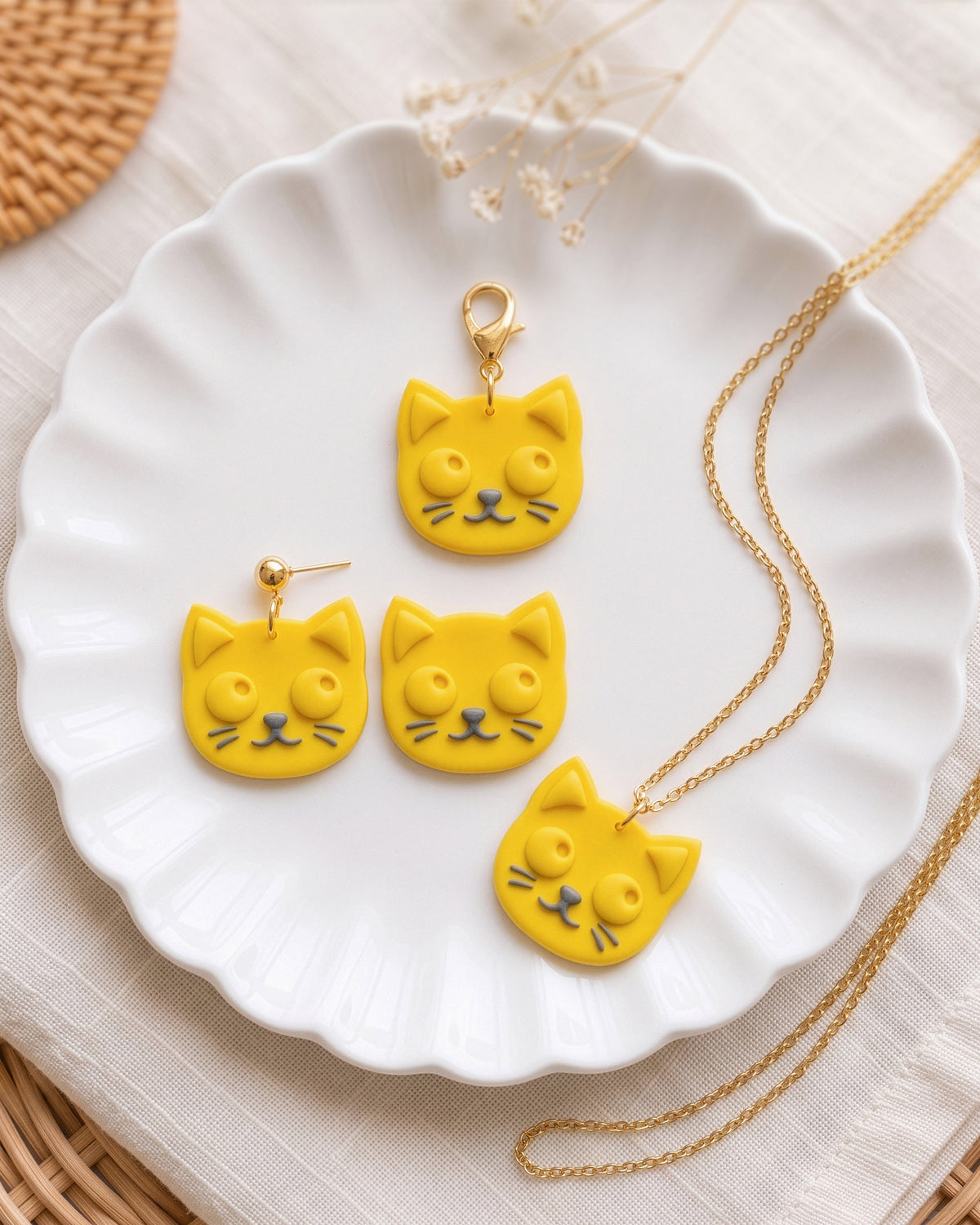 Kitty Face Imprint Clay Cutter – Collection