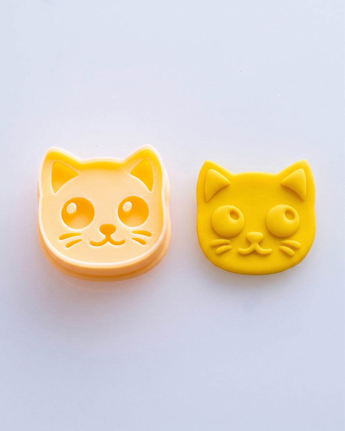 Kitty Face Imprint Clay Cutter – Cutter to Result