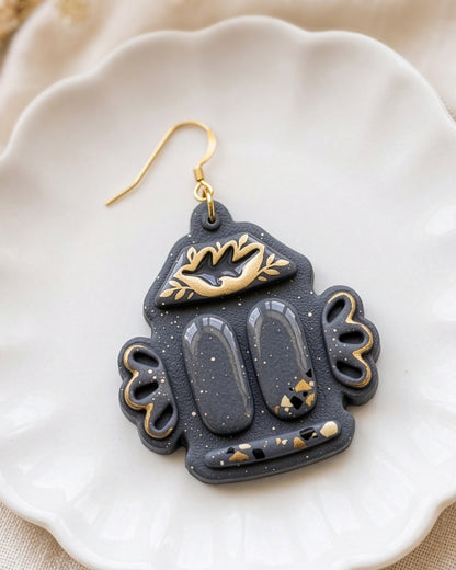Nordic Folk Lantern Imprint Clay Cutter – Detail