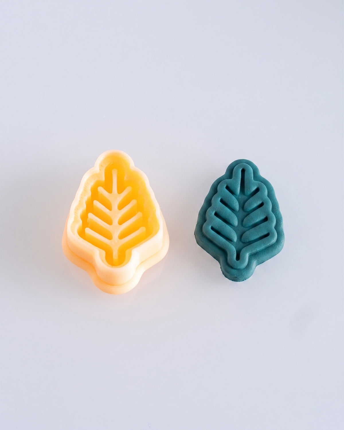 Mini Leaf Botanical Imprint Clay Cutter Set