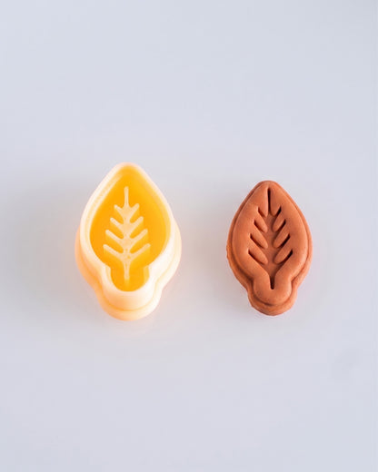 Mini Leaf Botanical Imprint Clay Cutter Set