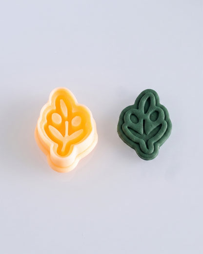 Mini Leaf Botanical Imprint Clay Cutter Set