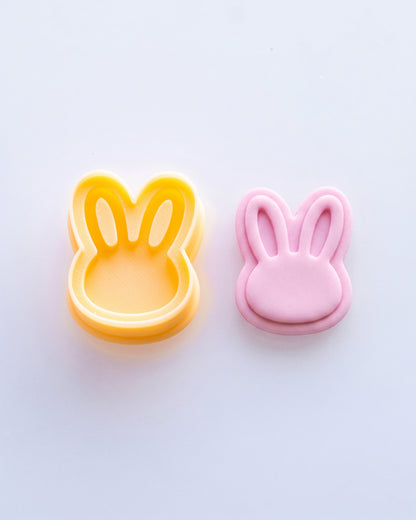 Mini Animal Clay Cutter Set – (C) Bunny Head