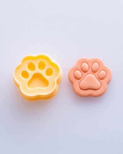 Mini Animal Clay Cutter Set – (B) Paw Print