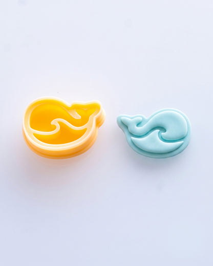 Mini Animal Clay Cutter Set – (F) Little Whale