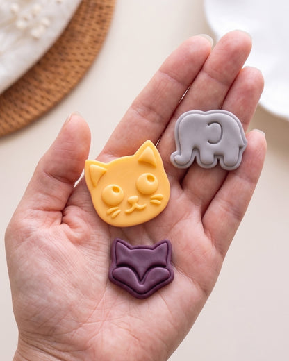 Mini Animal Clay Cutter Set – Hand Scale