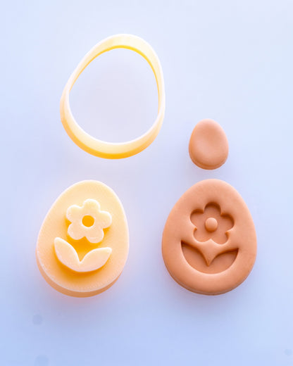 Boho Organic Mix & Match Imprint Clay Cutter Set – (E) Daisy Bloom