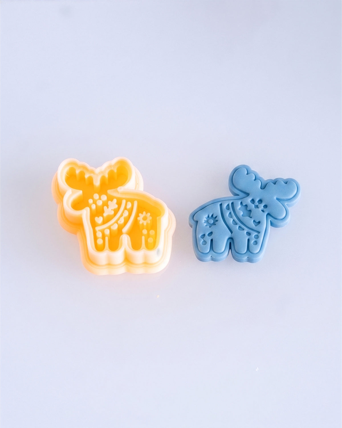Scandi Folk Moose Imprint Clay Cutter – Cutter to Result