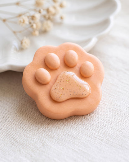 Mini Paw Print Imprint Clay Cutter – Detail