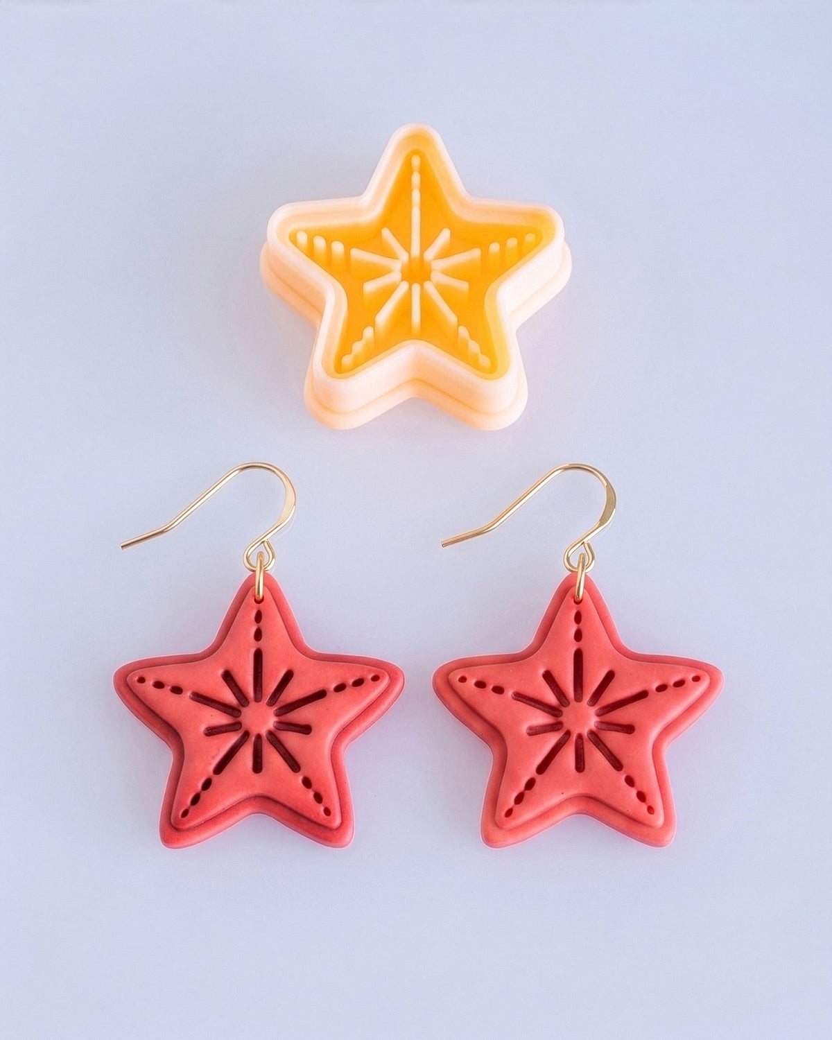 Ocean Shapes Imprint Clay Cutter Set