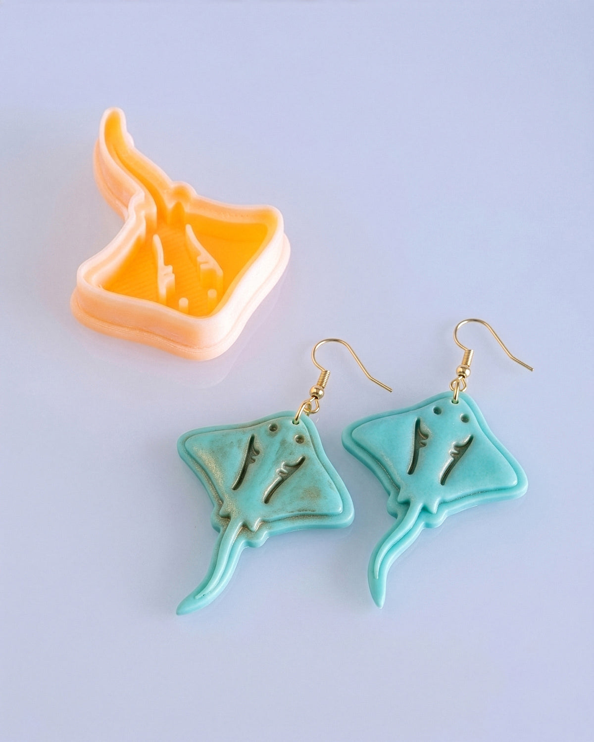 Ocean Shapes Imprint Clay Cutter Set