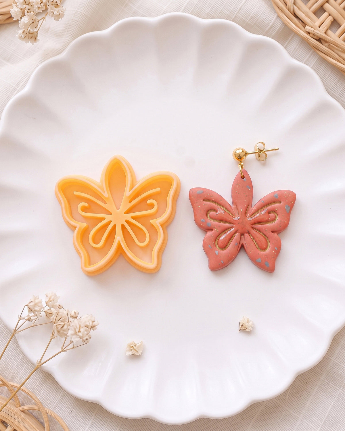 Ornamental Lotus Imprint Clay Cutter – Hero
