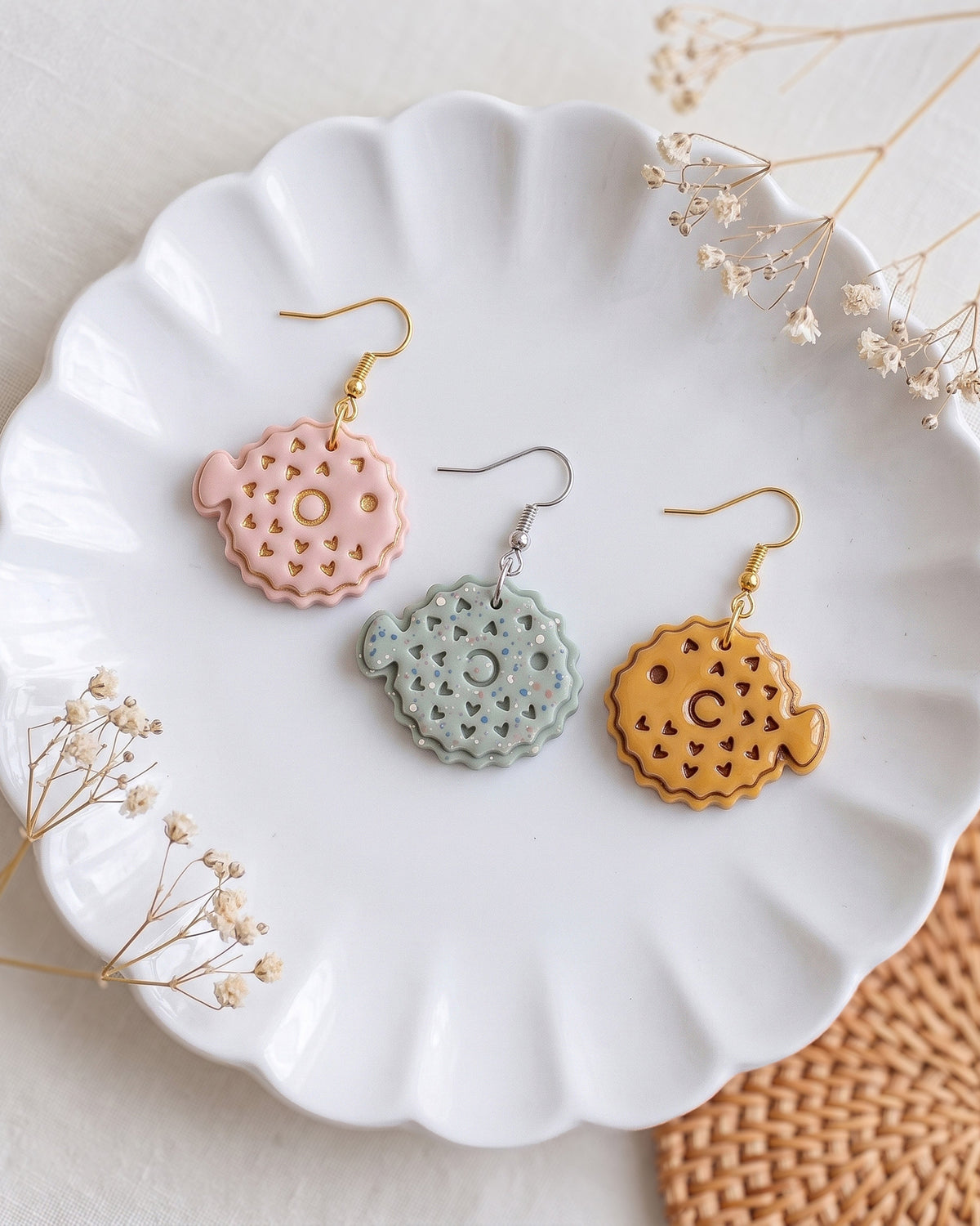 Pufferfish Imprint Clay Cutter – Creative Variations