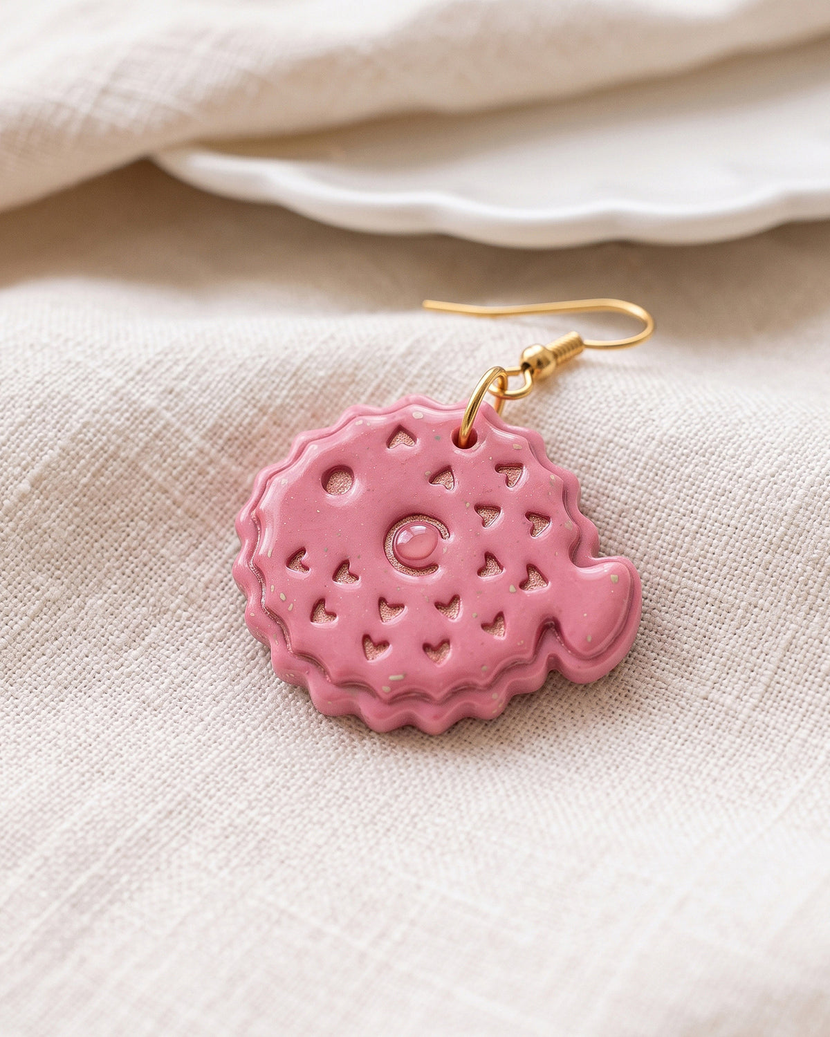 Pufferfish Imprint Clay Cutter – Detail