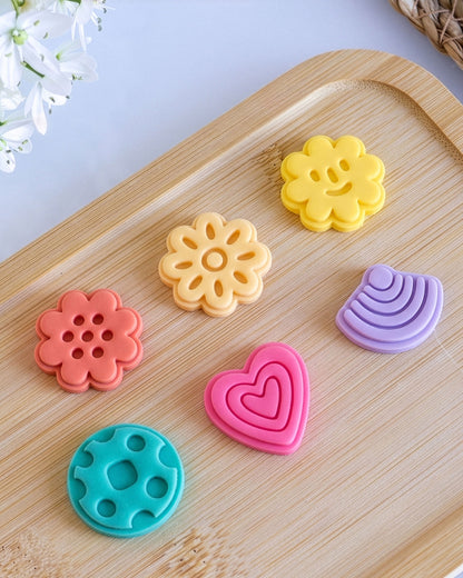 Retro Mini Clay Cutter Set – Process