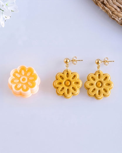 Retro Mini Clay Cutter Set – (C) Oval Petal