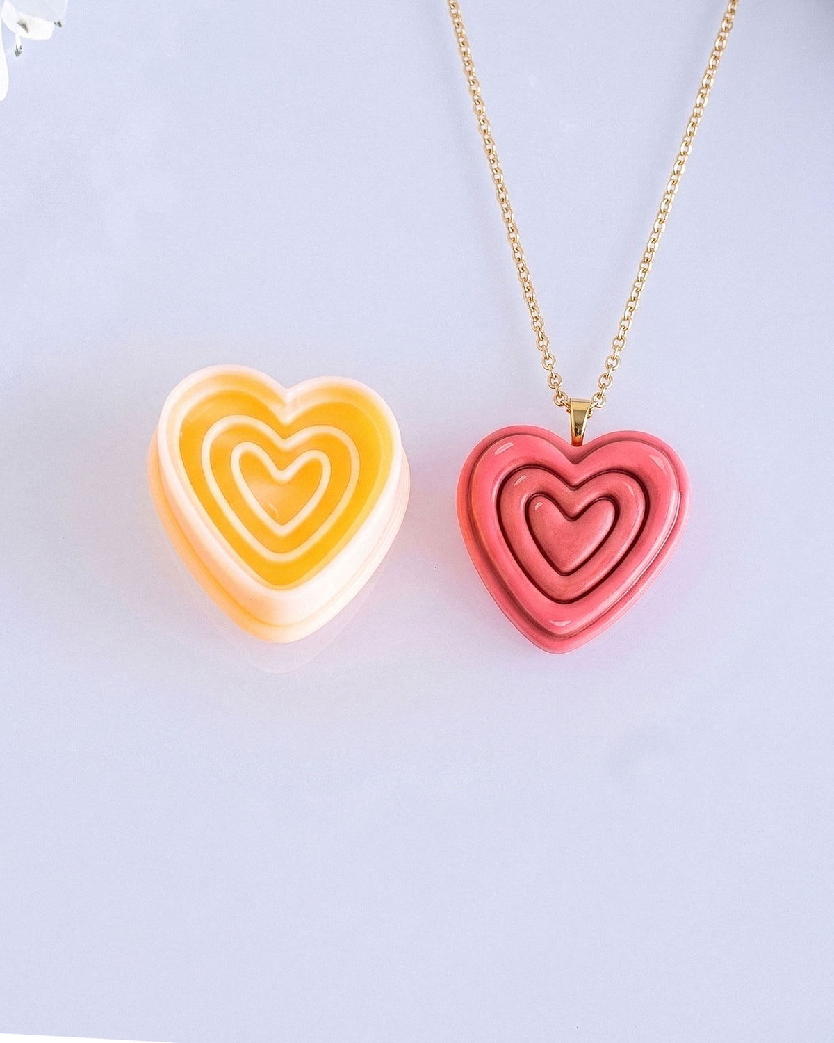 Retro Mini Clay Cutter Set – (D) Layered Heart