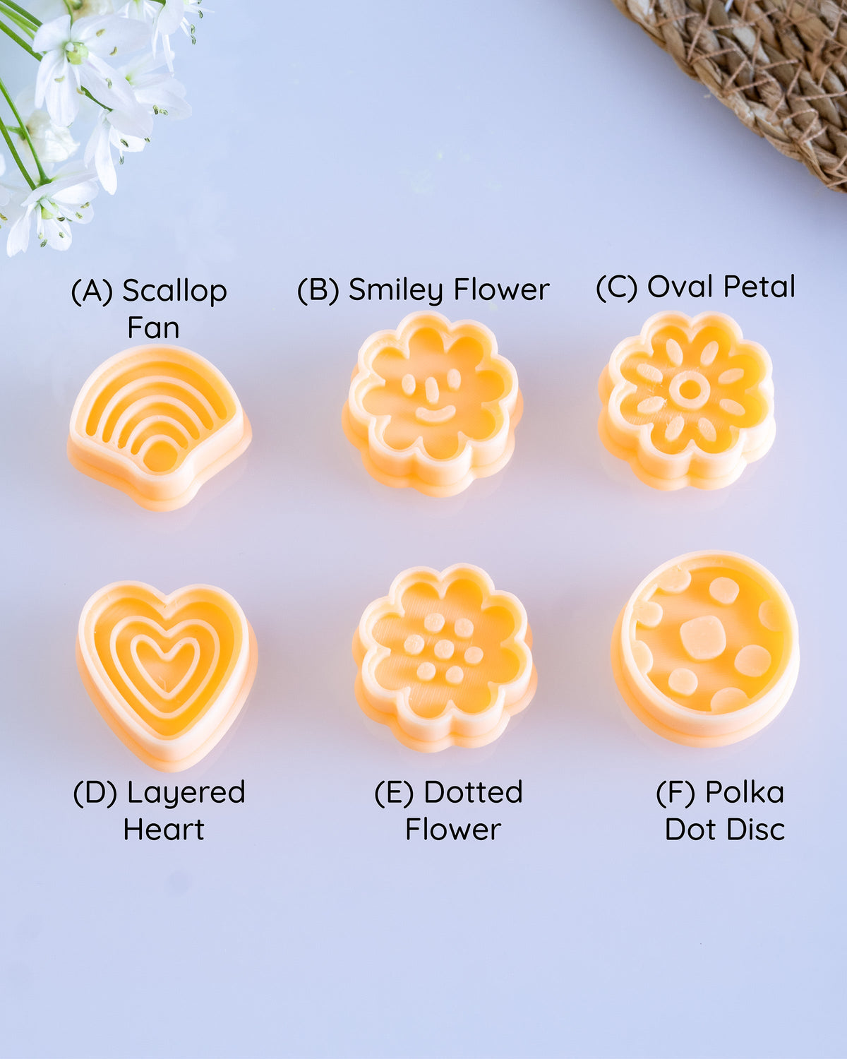 Retro Mini Clay Cutter Set