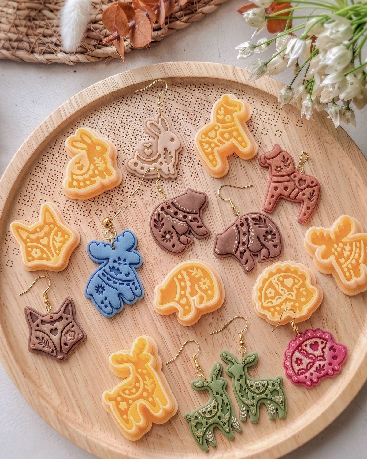 Scandi Folk Animal Clay Cutter Set – Hero