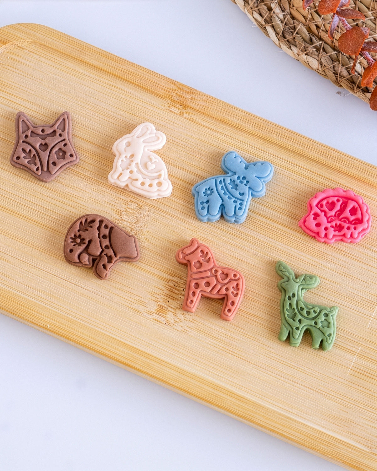 Scandi Folk Animal Clay Cutter Set – Category Shot