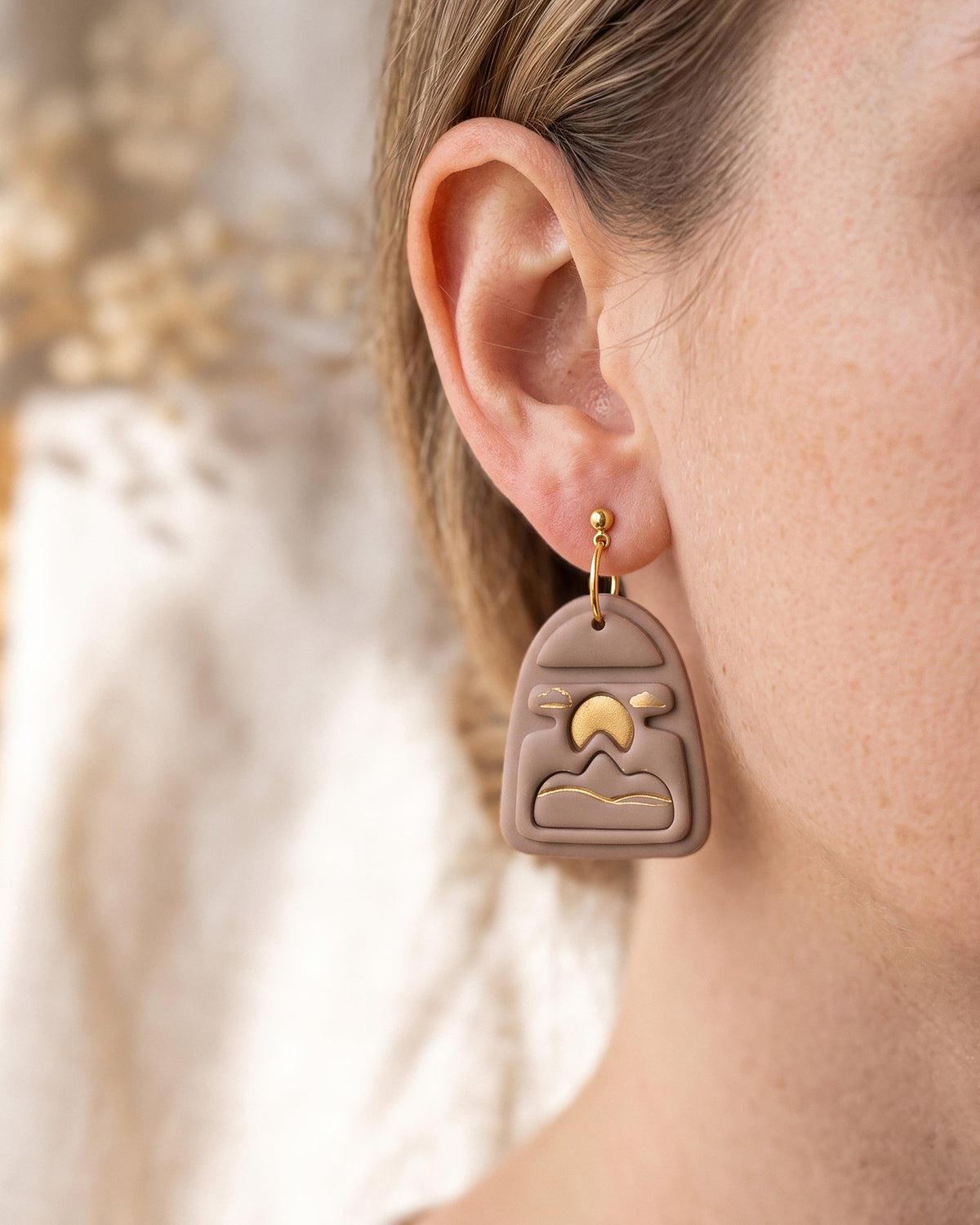 Boho Spiral & Mountain Imprint Clay Cutter Set – Wear Shot