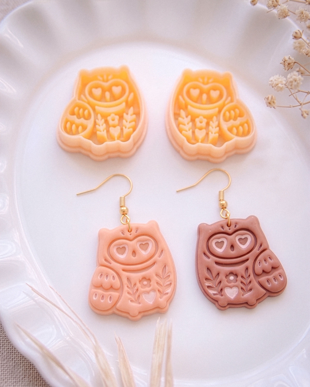 Scandi Folk Owl Imprint Clay Cutter – Hero