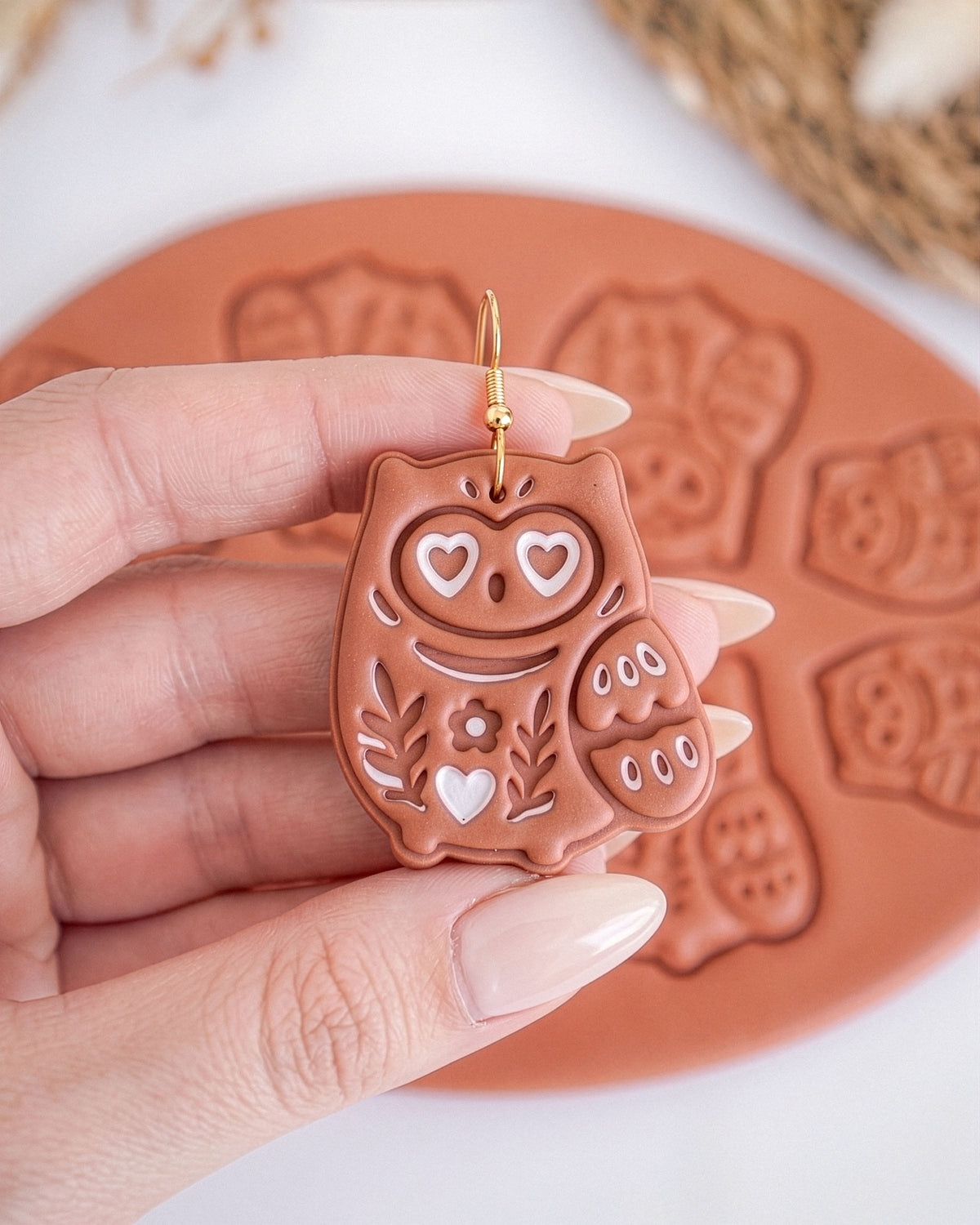Scandi Folk Owl Imprint Clay Cutter – Lifestyle