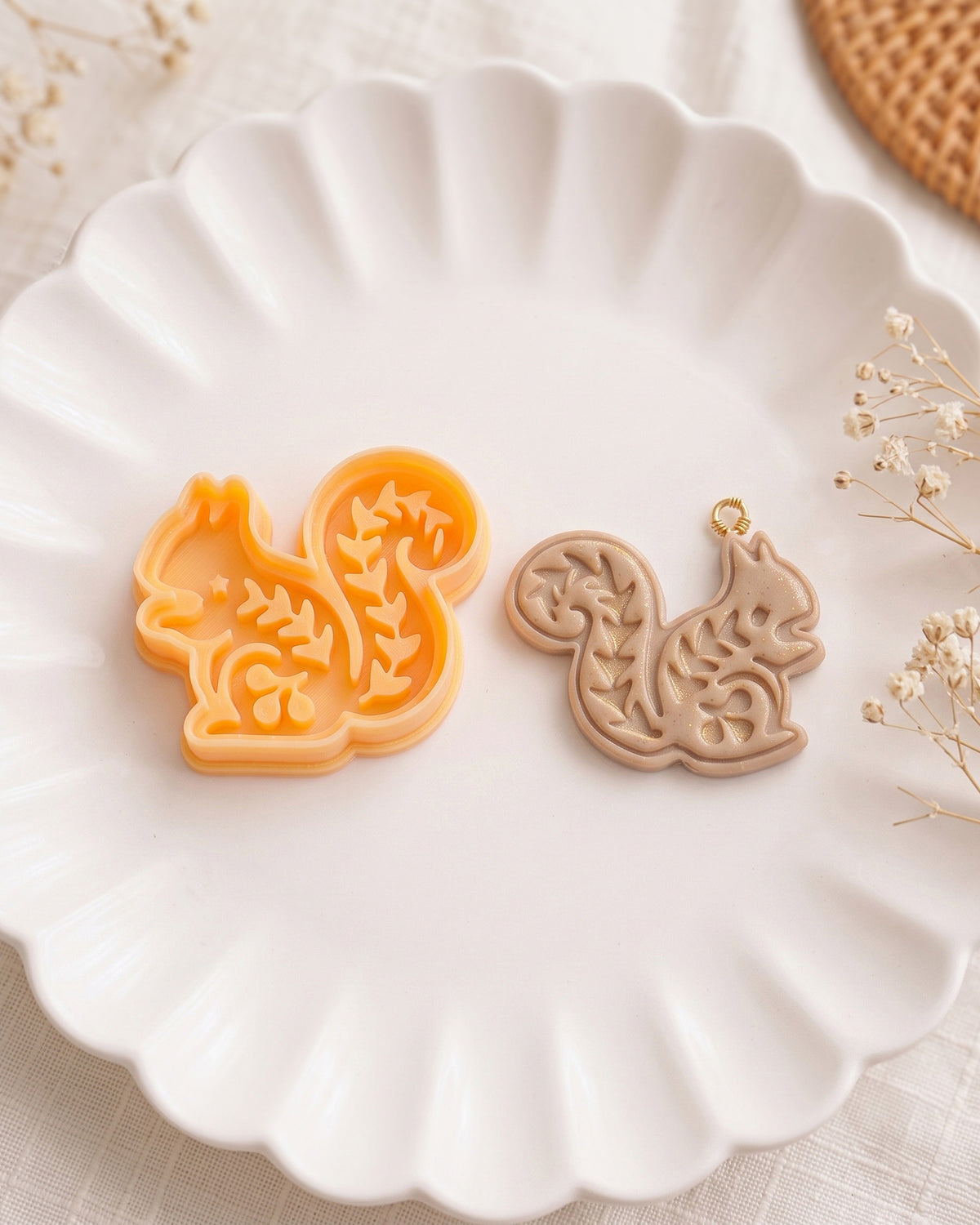 Nordic Squirrel Imprint Clay Cutter – Hero