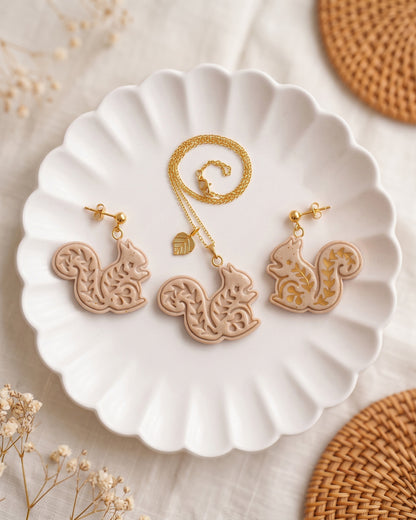 Nordic Squirrel Imprint Clay Cutter – Collection