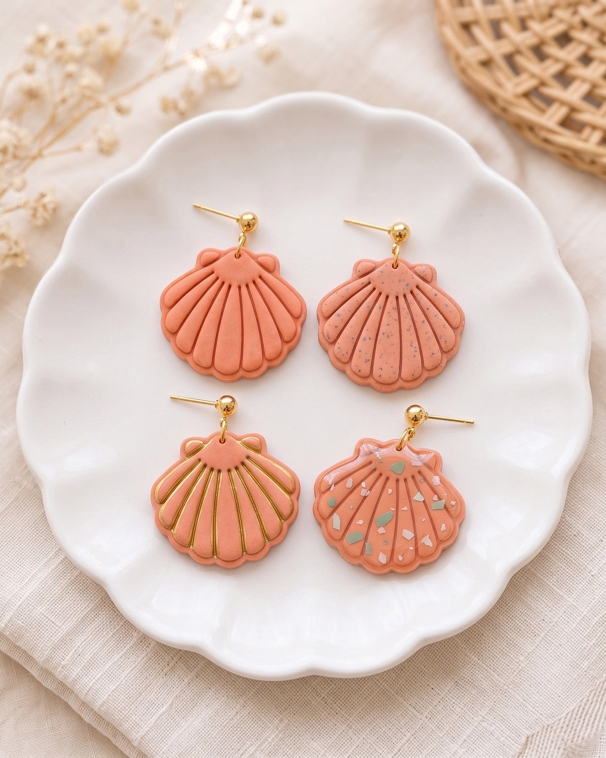 Scallop Shell Imprint Clay Cutter – Creative Variations