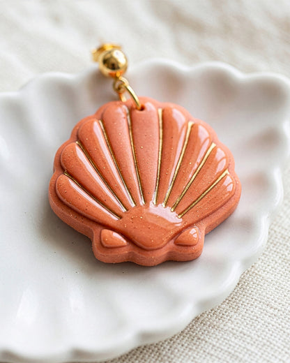 Scallop Shell Imprint Clay Cutter – Detail