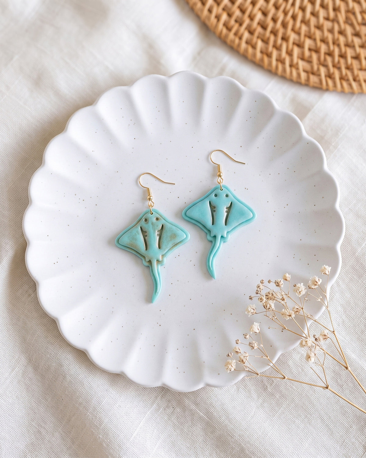 Stingray Imprint Clay Cutter – Process