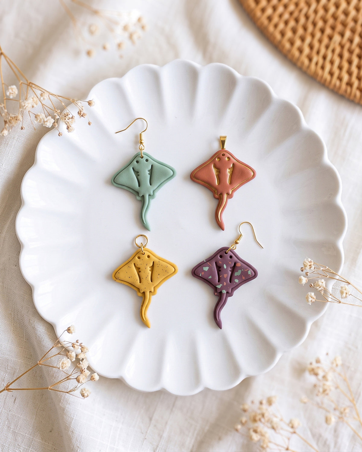 Stingray Imprint Clay Cutter – Collection