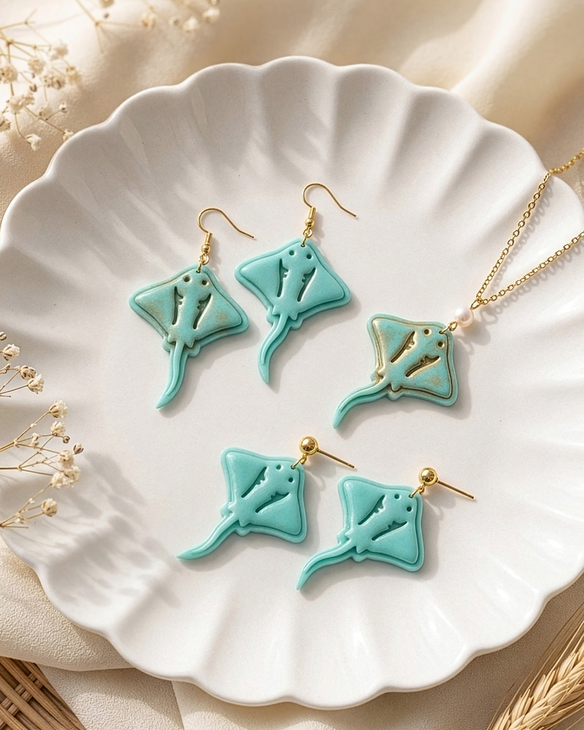 Stingray Imprint Clay Cutter – Collection