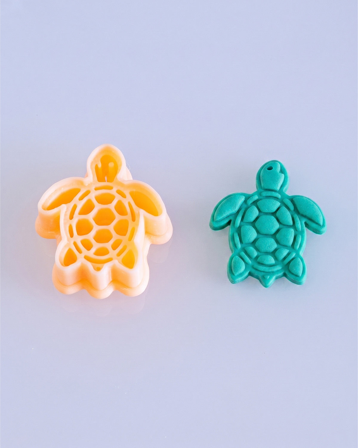 Sea Turtle Imprint Clay Cutter – Process