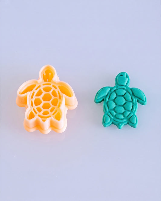 Sea Turtle Imprint Clay Cutter – Process