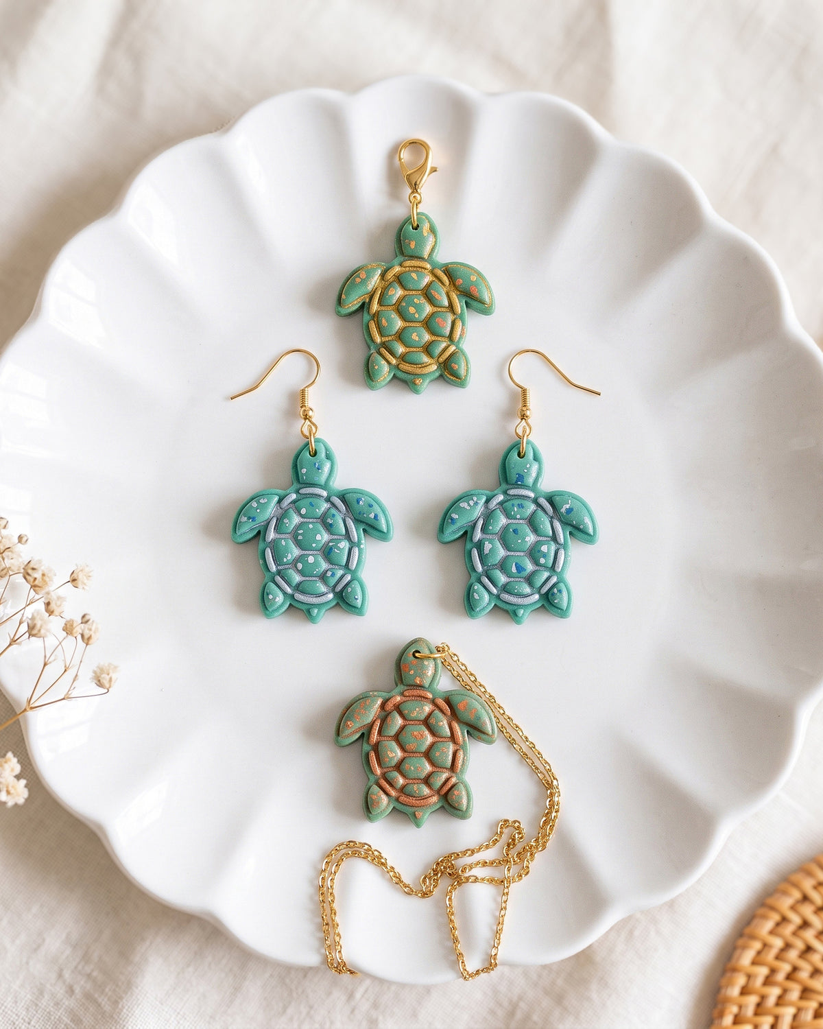 Sea Turtle Imprint Clay Cutter – Collection