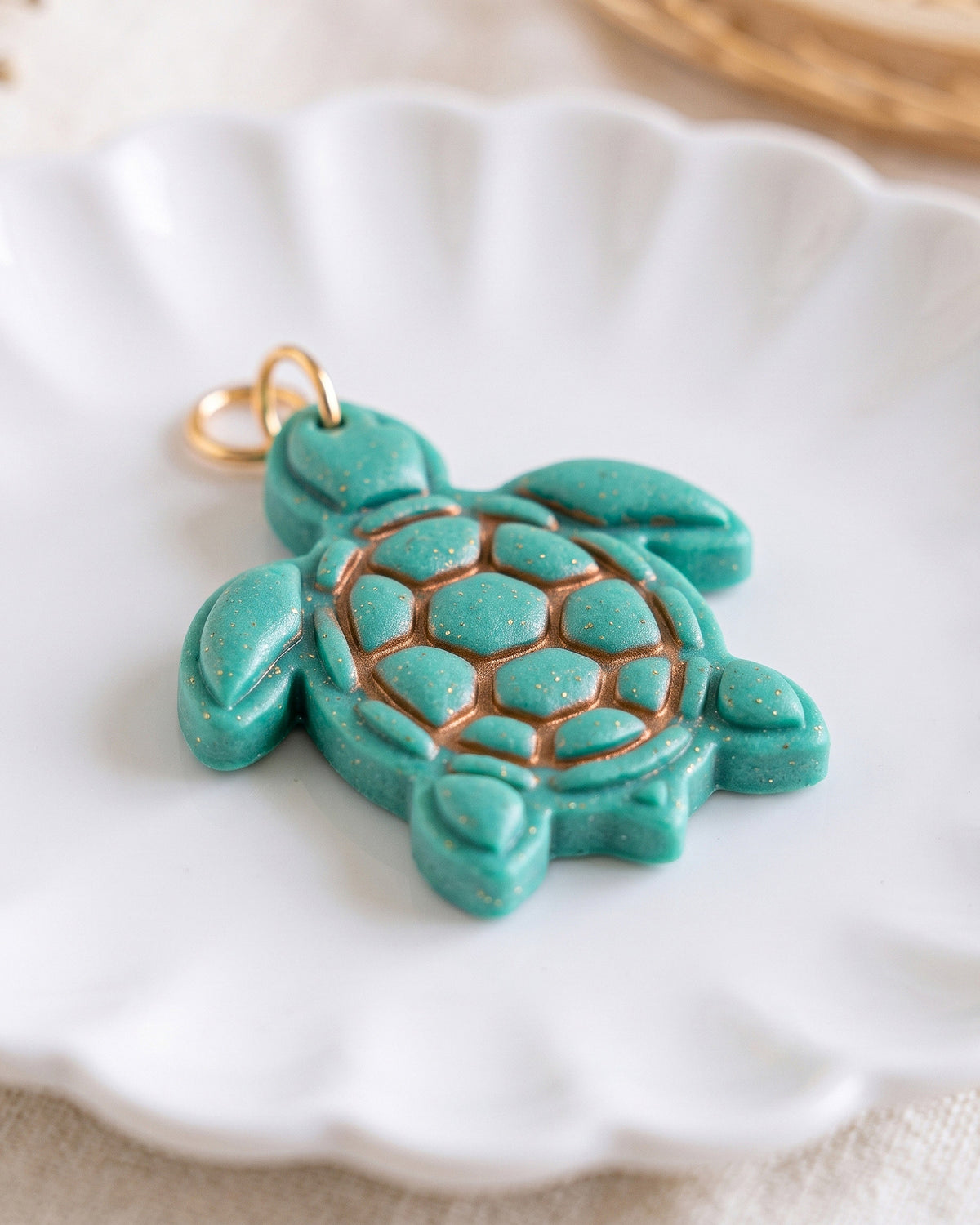 Sea Turtle Imprint Clay Cutter – Detail