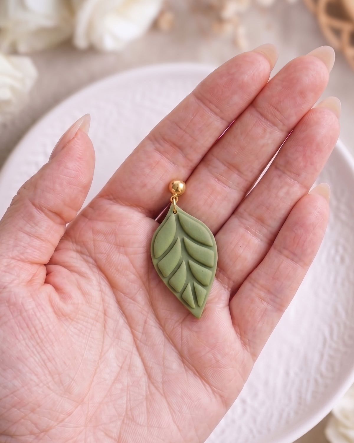 Boho Teardrop Imprint Clay Cutter Set