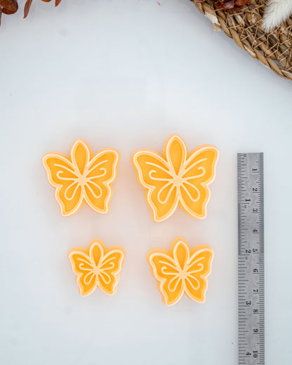 Boho Teardrop Imprint Clay Cutter Set – Size Reference